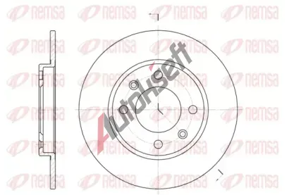REMSA Brzdov kotou - 247 mm RMS 6128.00, RE 6128.00