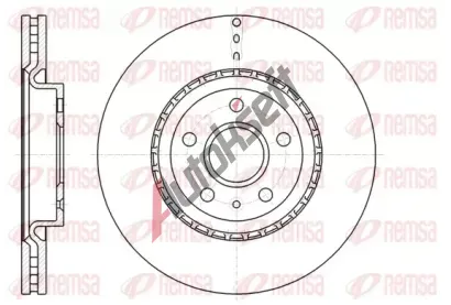 REMSA Brzdov kotou - 337 mm RMS 61283.10, 61283.10