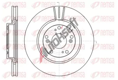 REMSA Brzdový kotouč - 300 mm RMS 61297.10, 61297.10 REMSA Brzdový kotouč - 300 mm RMS 61297.10, 61297.10