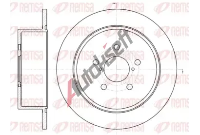 REMSA Brzdový kotouč - 274 mm RMS 61300.00, 61300.00 REMSA Brzdový kotouč - 274 mm RMS 61300.00, 61300.00