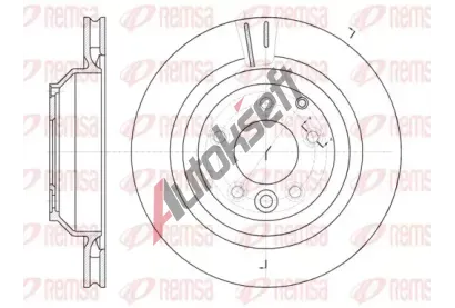 REMSA Brzdov kotou - 358 mm RMS 61302.10, 61302.10