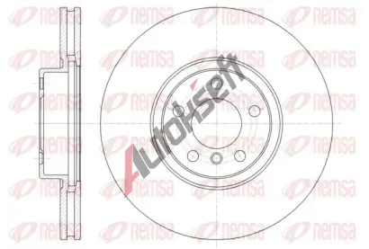 REMSA Brzdový kotouč - 348 mm RMS 61335.10, 61335.10  REMSA Brzdový kotouč - 348 mm RMS 61335.10, 61335.10