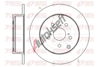REMSA Brzdový kotouč - 297 mm RMS 61350.00, 61350.00 REMSA Brzdový kotouč - 297 mm RMS 61350.00, 61350.00