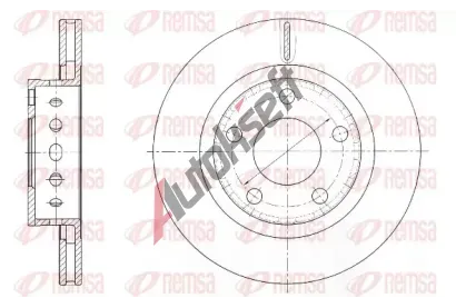 REMSA Brzdov kotou - 269 mm RMS 61363.10, 61363.10