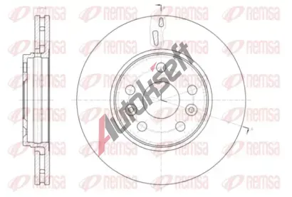 REMSA Brzdov kotou - 280 mm RMS 61411.10, 61411.10