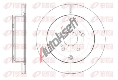 REMSA Brzdov kotou - 308 mm RMS 61416.10, 61416.10