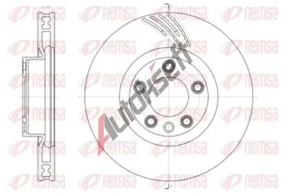 REMSA Brzdov� kotou� - 360 mm RMS 61419.10, 61419.10