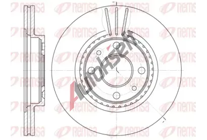REMSA Brzdov kotou - 259 mm RMS 6144.10, RE 6144.10
