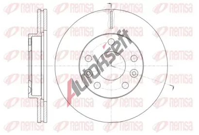 REMSA Brzdov kotou - 269 mm RMS 61478.10, 61478.10