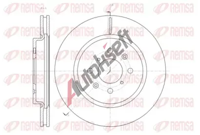 REMSA Brzdov kotou - 272 mm RMS 61482.10, 61482.10