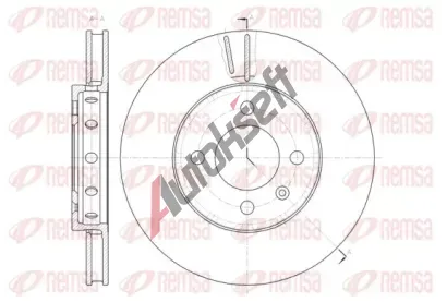 REMSA Brzdov kotou - 256 mm RMS 61484.10, 61484.10