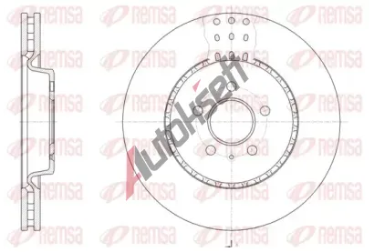 REMSA Brzdov kotou - 345 mm RMS 61493.10, 61493.10