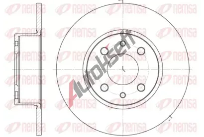 REMSA Brzdov kotou - 251 mm RMS 6150.00, RE 6150.00