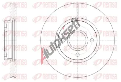 REMSA Brzdový kotouč - 278 mm RMS 61502.10, 61502.10  REMSA Brzdový kotouč - 278 mm RMS 61502.10, 61502.10