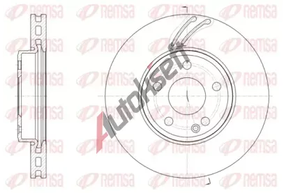 REMSA Brzdov kotou - 295 mm RMS 61527.10, 61527.10