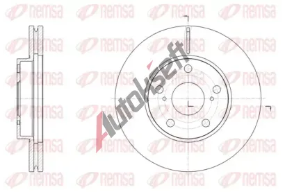 REMSA Brzdový kotouč - 277 mm RMS 61539.10, 61539.10  REMSA Brzdový kotouč - 277 mm RMS 61539.10, 61539.10