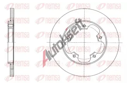 REMSA Brzdov kotou - 308 mm RMS 61567.00, 61567.00