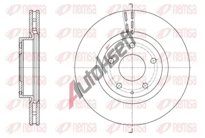 REMSA Brzdov kotou - 295 mm RMS 61574.10, 61574.10