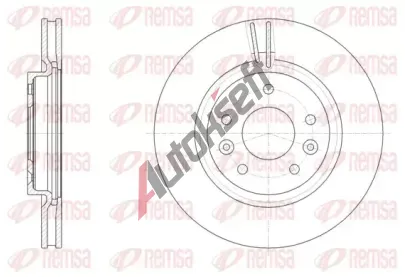 REMSA Brzdov kotou - 296 mm RMS 61581.10, 61581.10