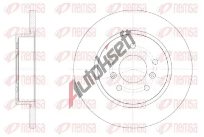 REMSA Brzdov kotou - 290 mm RMS 61582.00, 61582.00