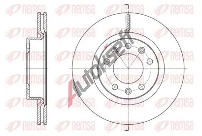 REMSA Brzdový kotouč - 266 mm RMS 61584.10, 61584.10 REMSA Brzdový kotouč - 266 mm RMS 61584.10, 61584.10