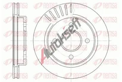 REMSA Brzdov kotou - 253 mm RMS 6160.10, RE 6160.10