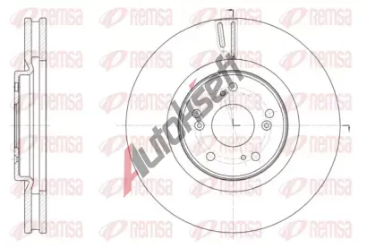REMSA Brzdový kotouč - 320 mm RMS 61607.10, 61607.10 REMSA Brzdový kotouč - 320 mm RMS 61607.10, 61607.10