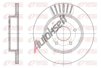 REMSA Brzdový kotouč - 292 mm RMS 61623.10, 61623.10 REMSA Brzdový kotouč - 292 mm RMS 61623.10, 61623.10