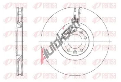 REMSA Brzdov kotou - 340 mm RMS 61629.10, 61629.10