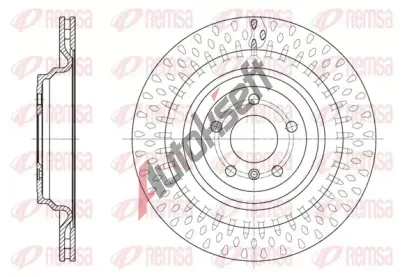 REMSA Brzdov kotou - 345 mm RMS 61635.10, 61635.10