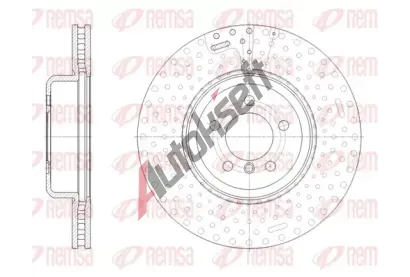 REMSA Brzdov kotou - 370 mm RMS 61651.10, 61651.10