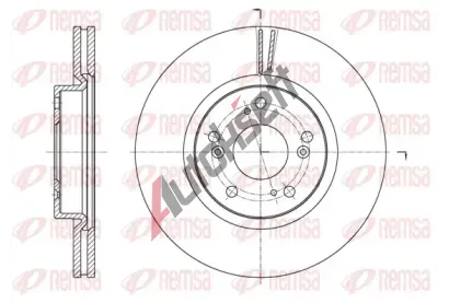 REMSA Brzdov kotou - 293 mm RMS 61653.10, 61653.10
