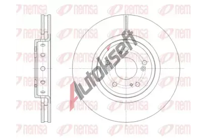 REMSA Brzdov kotou - 315 mm RMS 61658.10, 61658.10