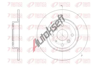 REMSA Brzdov kotou - 255 mm RMS 61660.00, 61660.00