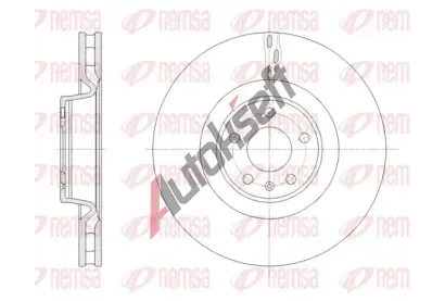 REMSA Brzdov kotou - 356 mm RMS 61671.10, 61671.10