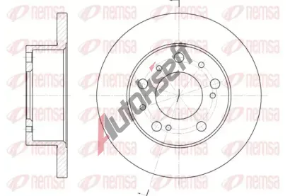 REMSA Brzdov kotou - 256 mm RMS 6169.00, 6169.00