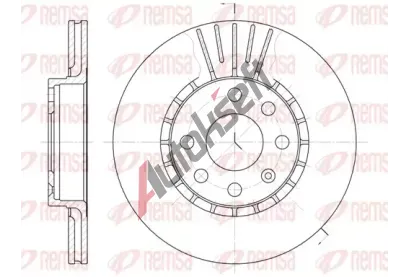 REMSA Brzdov kotou - 256 mm RMS 6174.10, 6174.10
