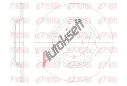REMSA Brzdový kotouč - 300 mm RMS 61771.00, 61771.00  REMSA Brzdový kotouč - 300 mm RMS 61771.00, 61771.00
