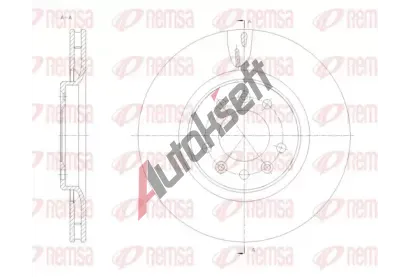 REMSA Brzdov kotou - 294 mm RMS 61776.10, 61776.10