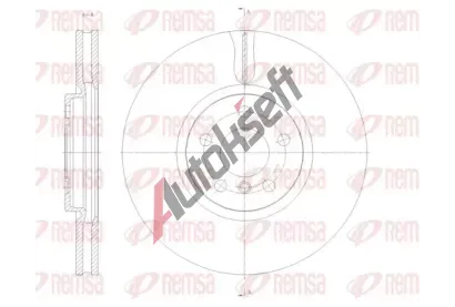 REMSA Brzdov kotou RMS 61789.10, 61789.10