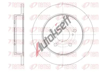 REMSA Brzdov kotou - 281 mm RMS 61795.00, 61795.00