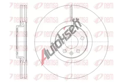 REMSA Brzdov kotou - 345 mm RMS 61797.10, 61797.10