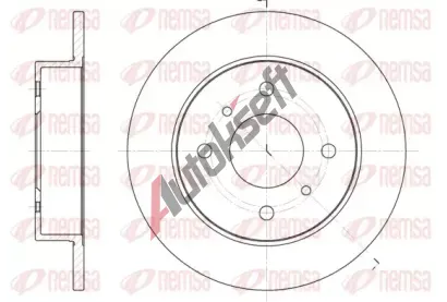 REMSA Brzdov kotou - 258 mm RMS 6200.00, RE 6200.00