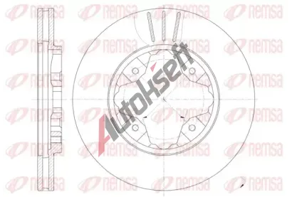 REMSA Brzdov kotou - 259 mm RMS 6205.10, 6205.10
