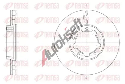 REMSA Brzdov kotou - 276 mm RMS 62091.10, 62091.10