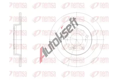 REMSA Brzdov kotou - 296 mm RMS 62100.00, 62100.00