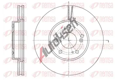 REMSA Brzdov kotou - 280 mm RMS 62107.10, 62107.10
