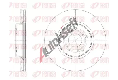 REMSA Brzdov kotou - 293 mm RMS 62108.10, 62108.10