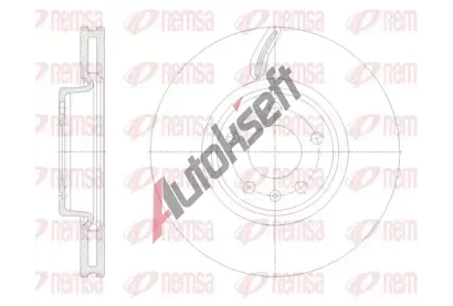 REMSA Brzdov kotou - 318 mm RMS 62131.10, 62131.10