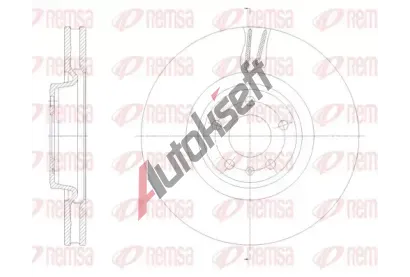REMSA Brzdov kotou - 349 mm RMS 62133.10, 62133.10